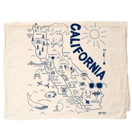 Maptote California Tea Towel