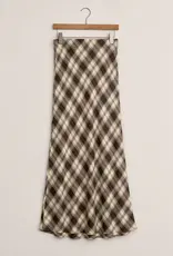 Z Supply Europa Plaid Midi Skirt