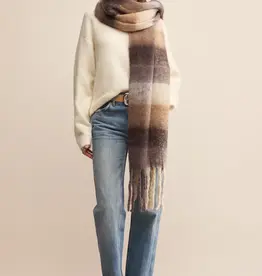 Z Supply Plaid I Met You Scarf