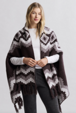 Barefoot Dreams CC Mosaic Wrap Umber Multi