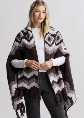 Barefoot Dreams CC Mosaic Wrap Umber Multi