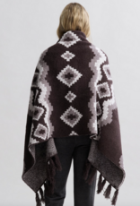 Barefoot Dreams CC Mosaic Wrap Umber Multi