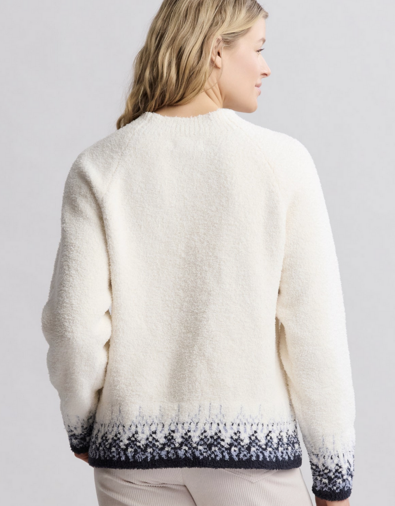 Barefoot Dreams Cozychic Raglan Confetti Pullover