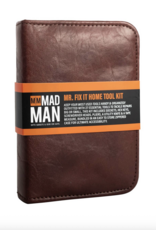 MadMan Mr. Fix It Home Tool Kit Brown