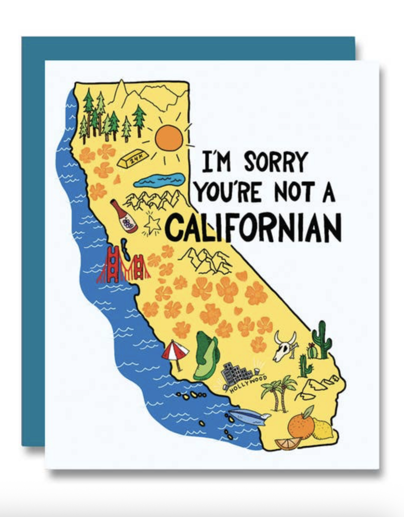 PapaLlama Californian Card