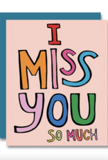PapaLlama I Miss You So Much Card