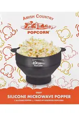 Amish Country Popcorn Silicone Microwave Popper