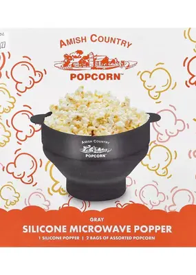 Amish Country Popcorn Silicone Microwave Popper