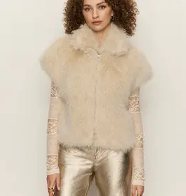Sanctuary Silky Fur Vest