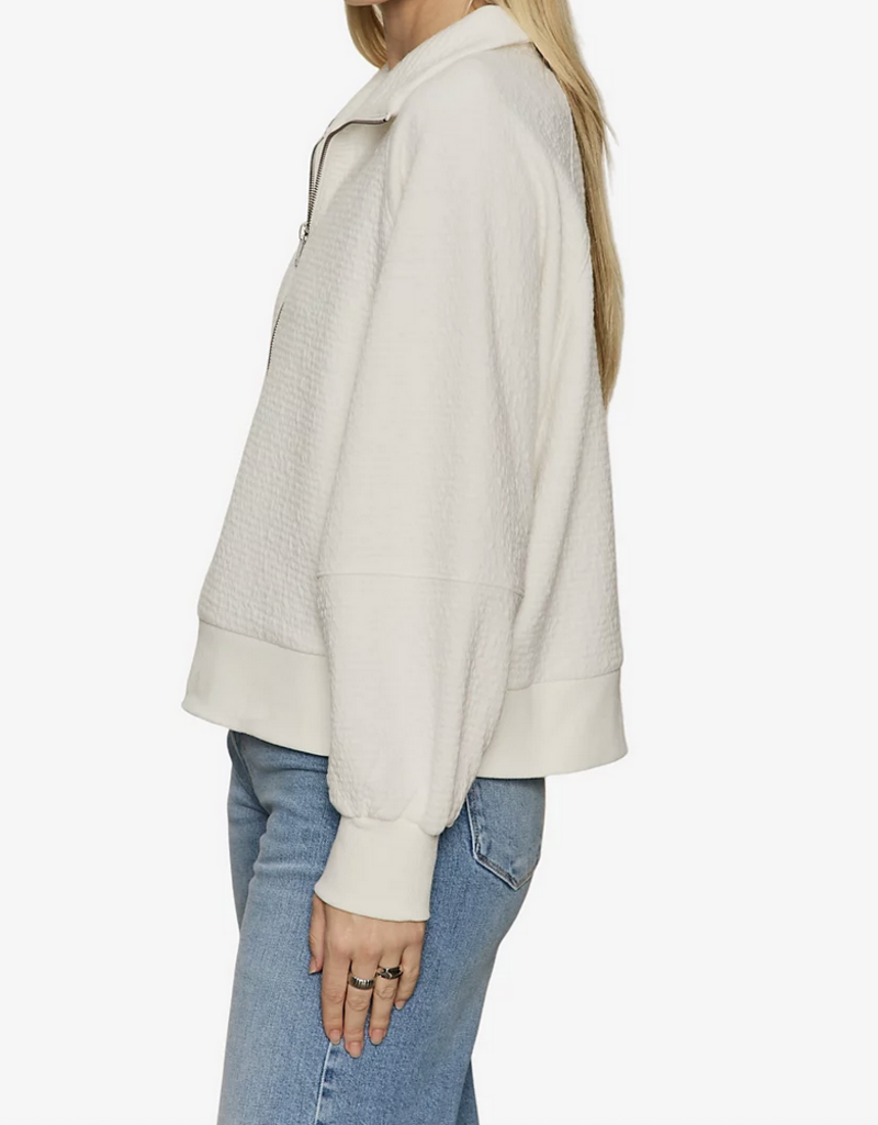 Sanctuary Textured Zip Up Popover
