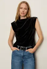 Sanctuary Pleated Sleeveless Top