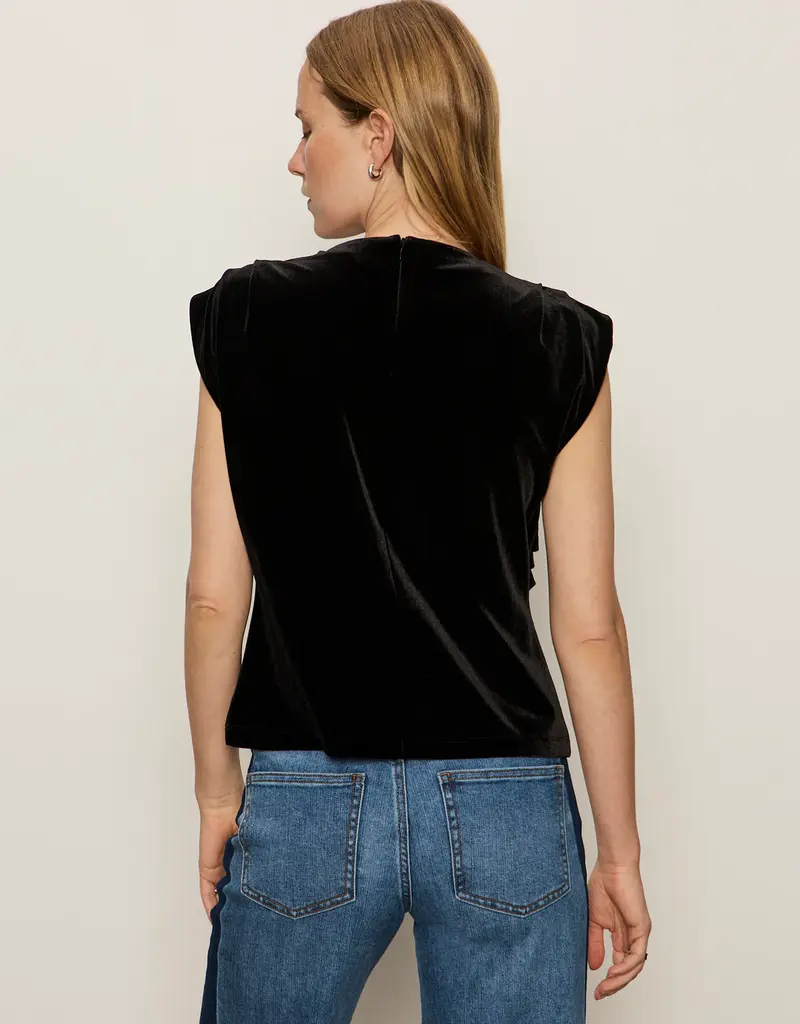 Sanctuary Pleated Sleeveless Top