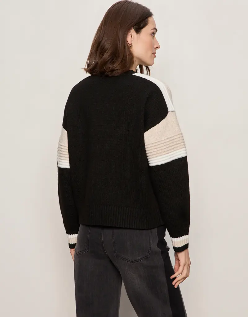 Sanctuary Sporty Stripe Crewneck