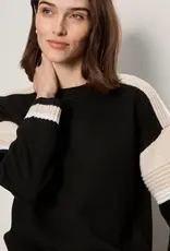 Sanctuary Sporty Stripe Crewneck