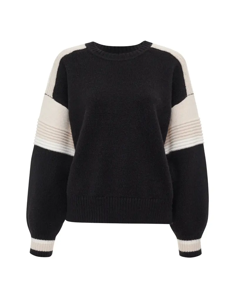 Sanctuary Sporty Stripe Crewneck