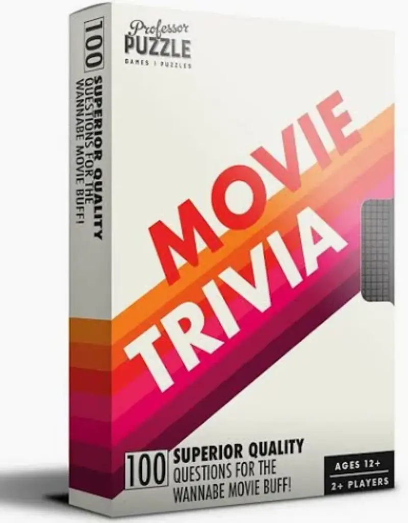 Professor Puzzle Movie Trivia