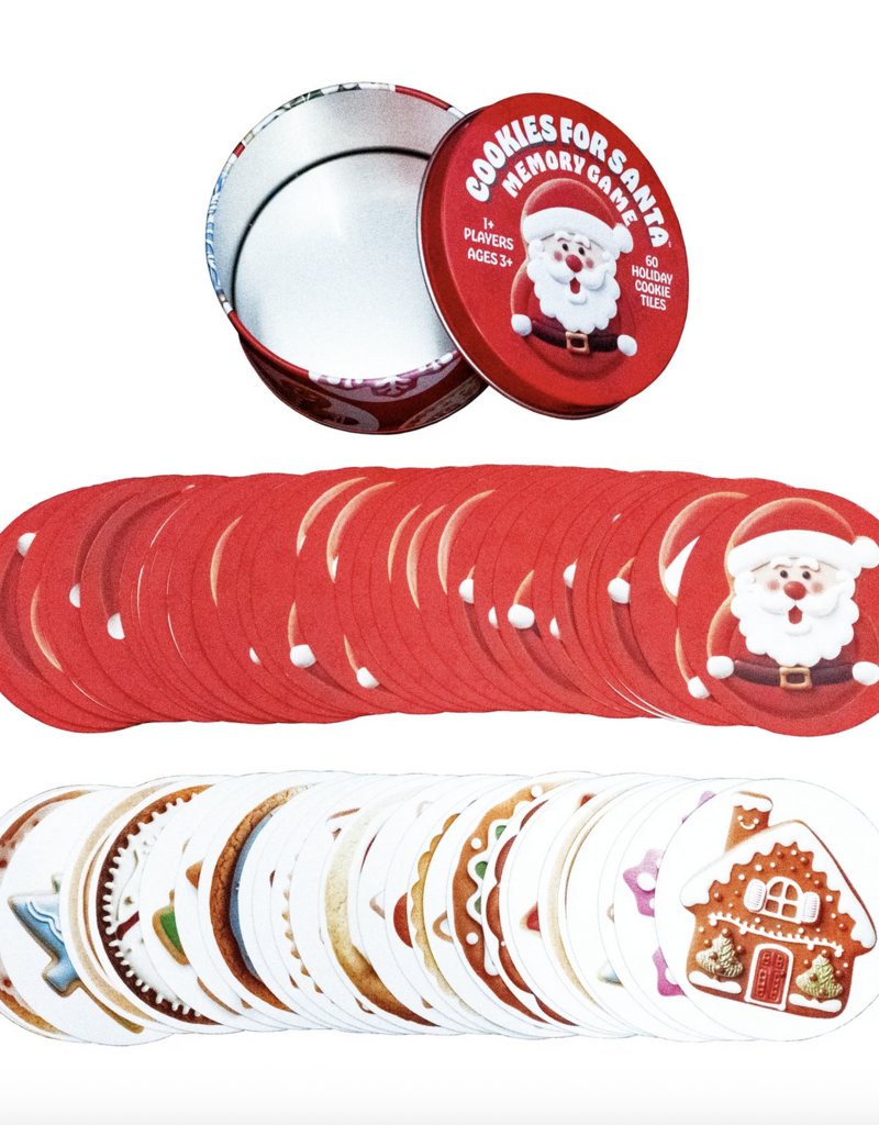 Christmas Cookies For Santa Memory Game