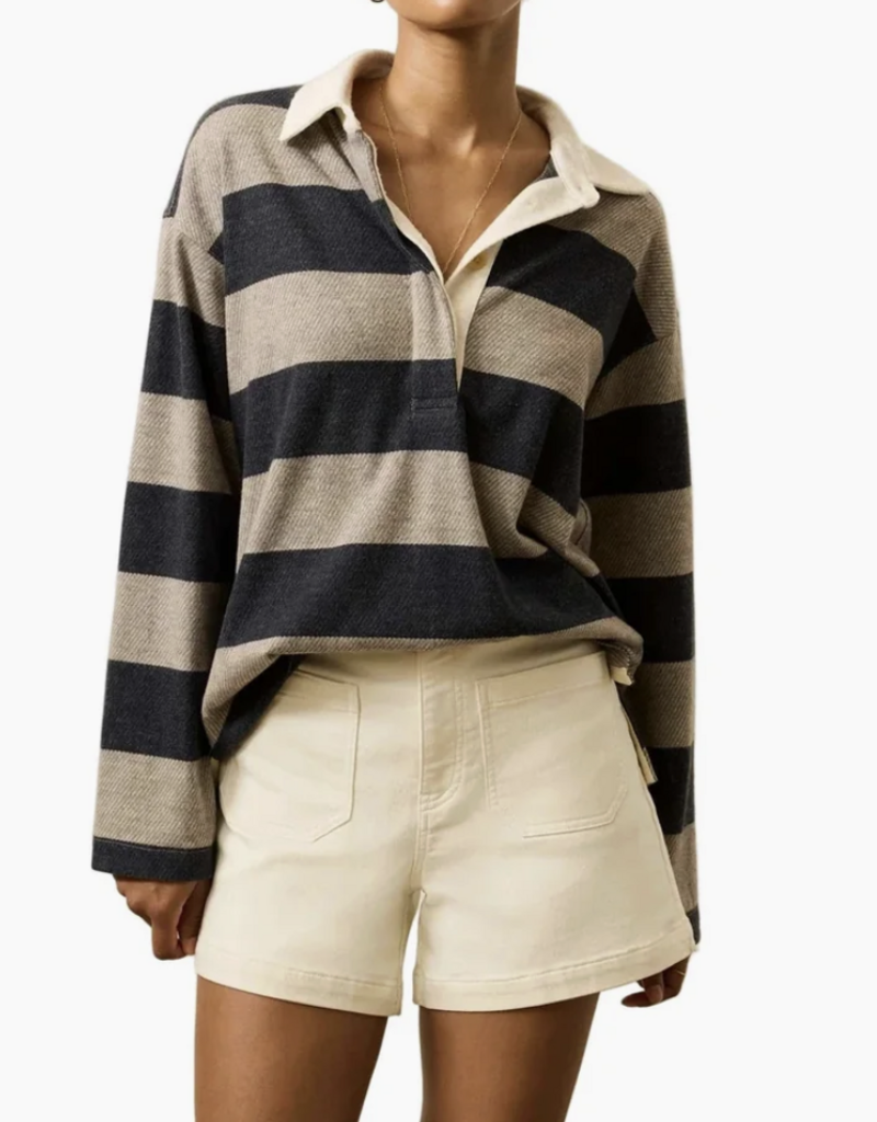 Faherty Legend Sweater Rugby Popover