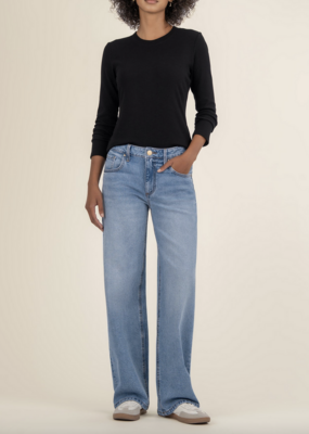 Kut from the Kloth Noelie-Scoop Neck Long Sleeve