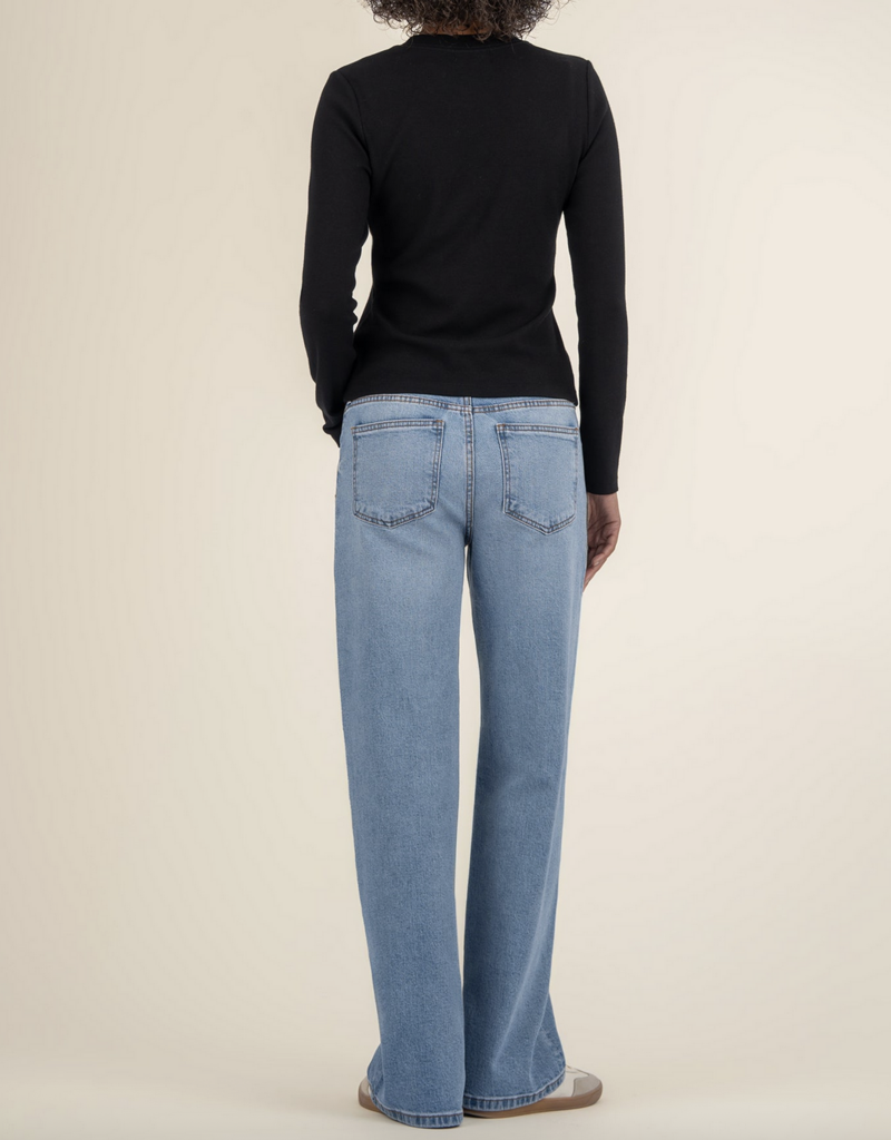 Kut from the Kloth Noelie-Scoop Neck Long Sleeve