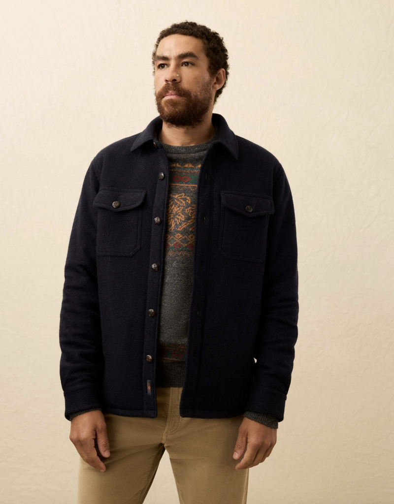 Faherty Range Fleece Lined Cpo