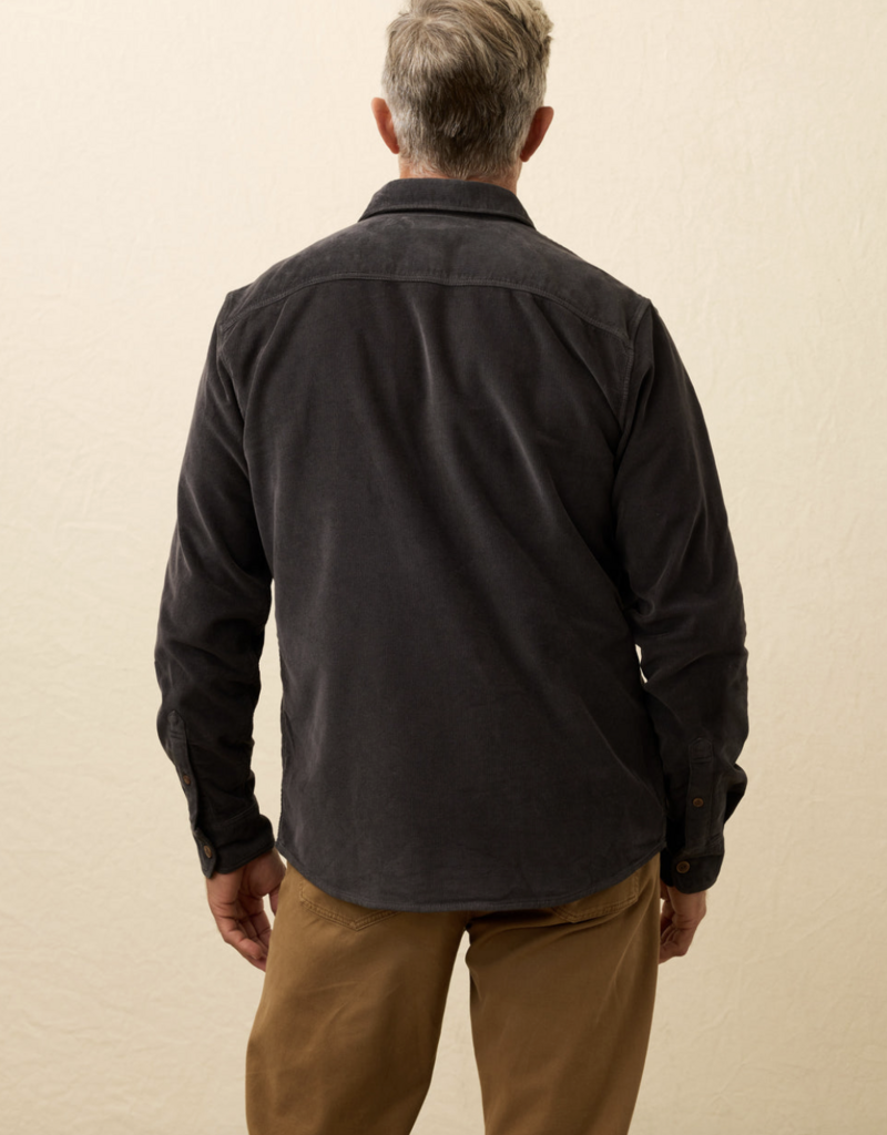 Faherty Stretch Terry Corduroy Workshirt