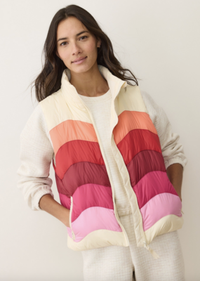 Marine Layer Sunset Puffer Vest