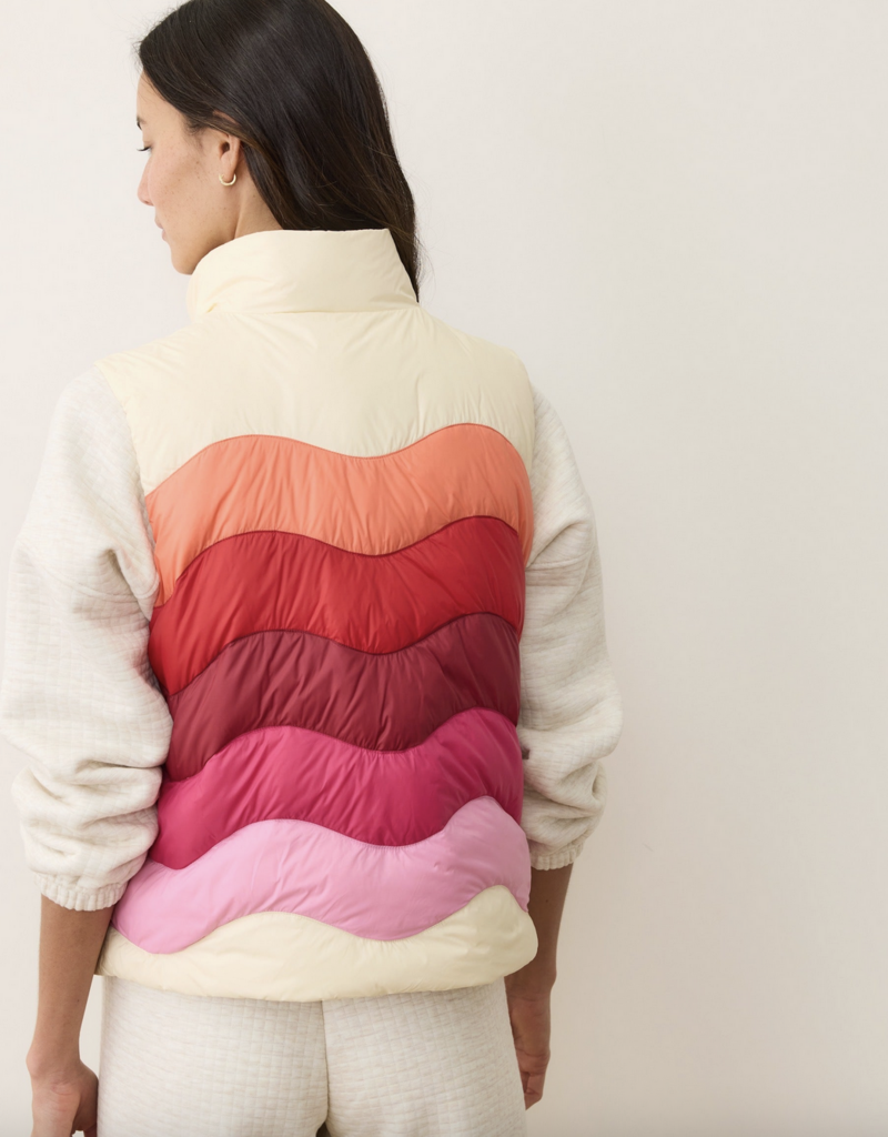 Marine Layer Sunset Puffer Vest