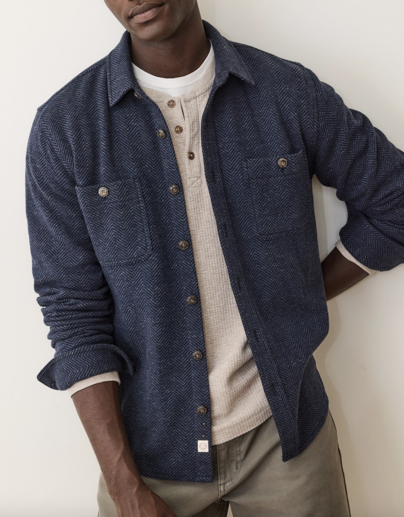 Marine Layer Pacifica Stretch Twill Overshirt