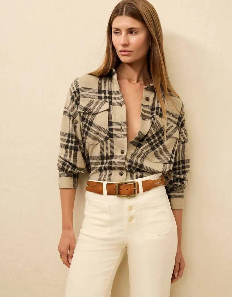 Faherty Legend Sweater Overshirt