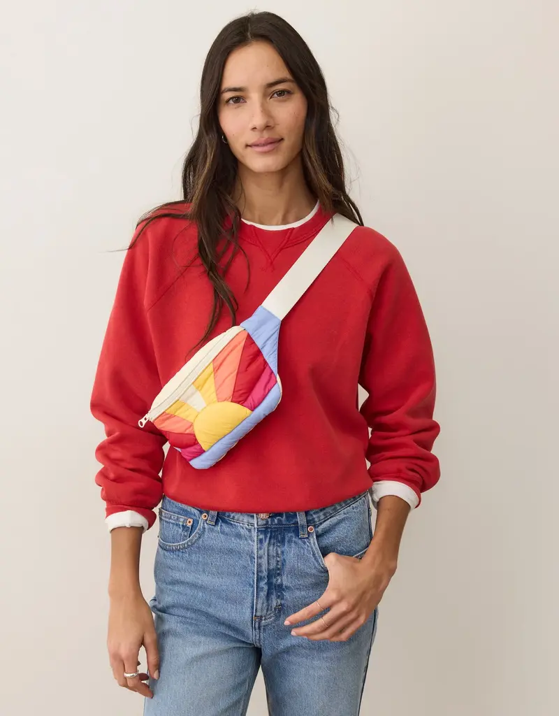 Marine Layer Puffer Fanny Pack Multi Sun
