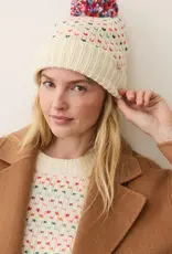 Marine Layer Rainbow Pom Beanie Multi