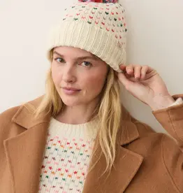 Marine Layer Rainbow Pom Beanie Multi