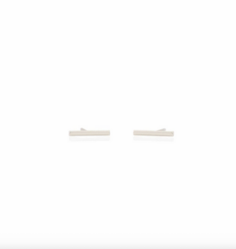 Kris Nations Bar Dash Stud Earrings Sterling Silver