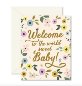 Ginger P. Designs Welcome Sweet baby
