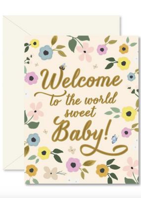 Ginger P. Designs Welcome Sweet baby