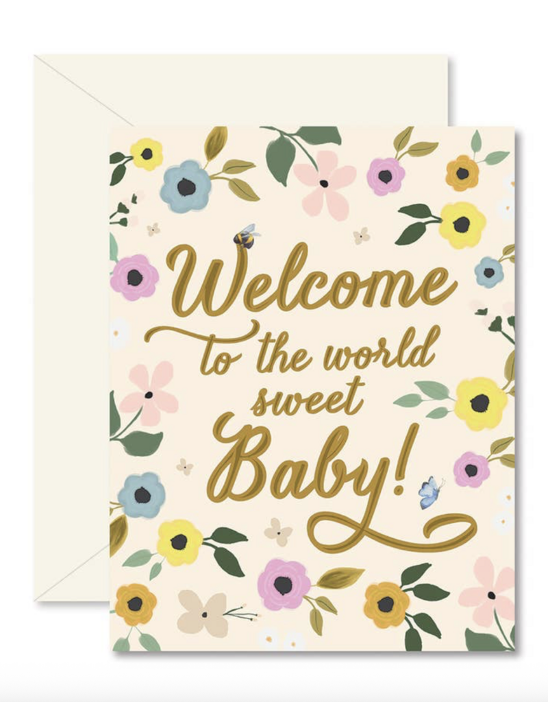 Ginger P. Designs Welcome Sweet baby