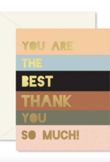 Ginger P. Designs Colorblock Thank You