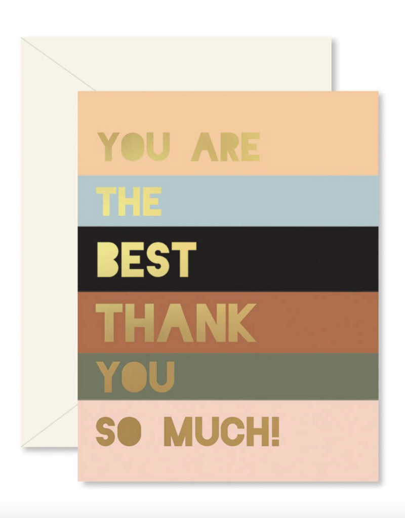 Ginger P. Designs Colorblock Thank You