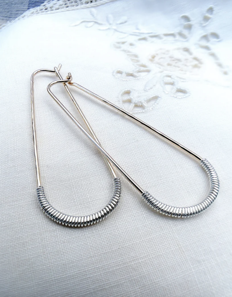 Pliers and String Helix Droplet 45mm 14K GF