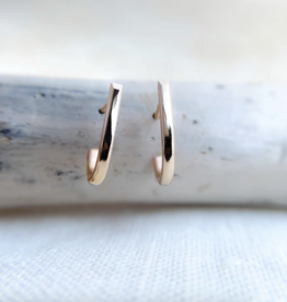 Pliers and String Stix Huggie Bars 14K GF