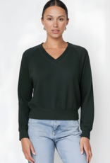 Stateside Softest Fleece Raglan V-Neck Pullover