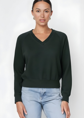 Stateside Softest Fleece Raglan V-Neck Pullover