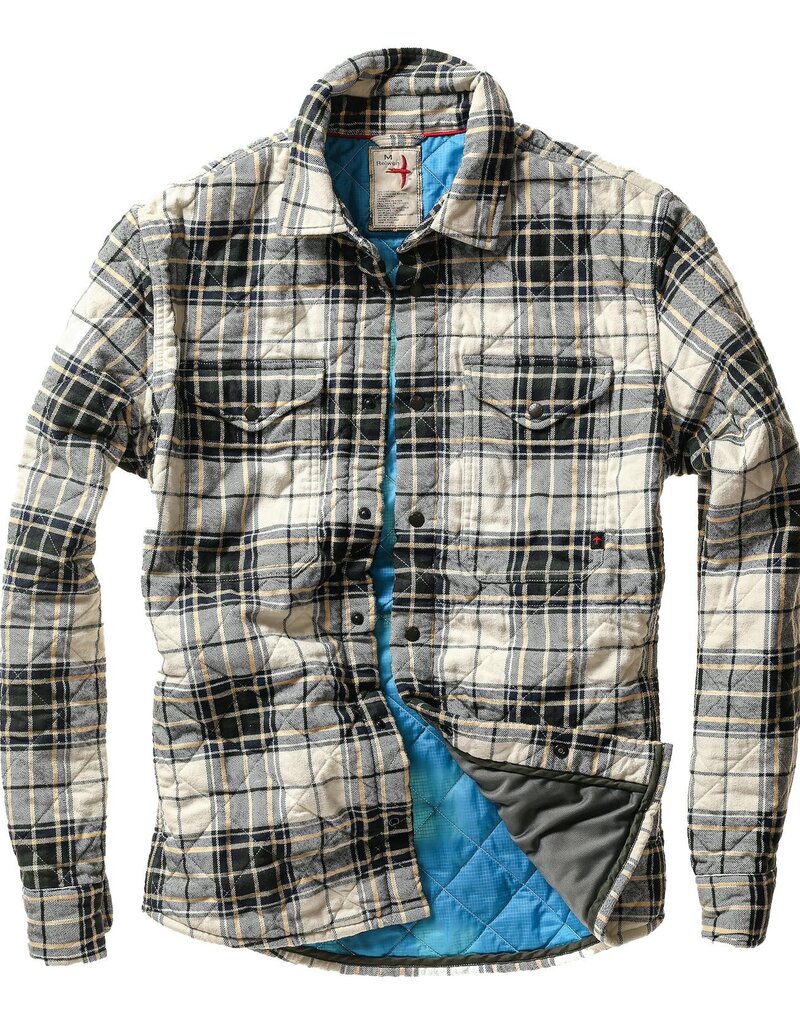 Relwen Quilted Flannel Shirtjacket