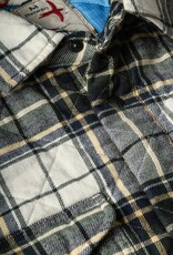 Relwen Quilted Flannel Shirtjacket