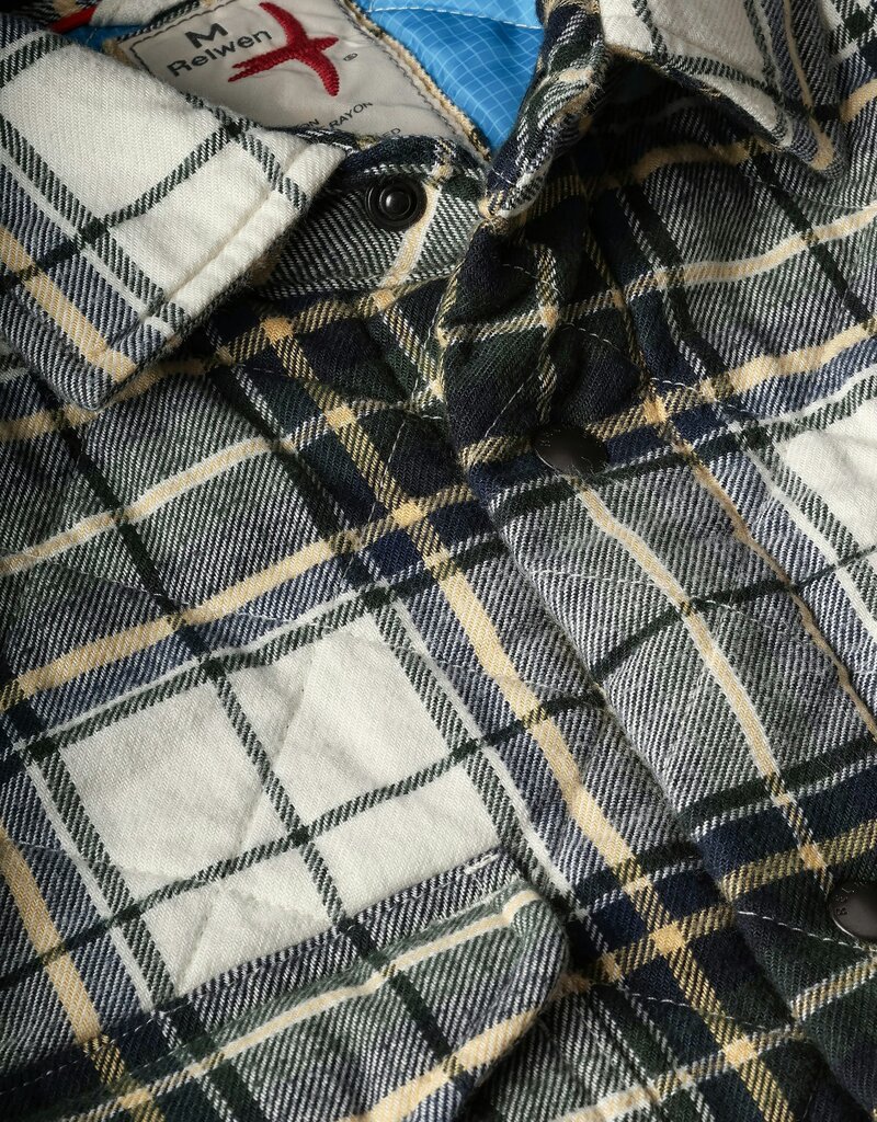 Relwen Quilted Flannel Shirtjacket
