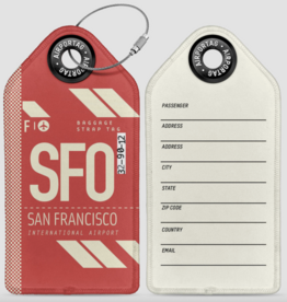 Airportag SFO Luggage Tag