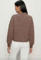 Sanctuary Quilted Button Up Popover