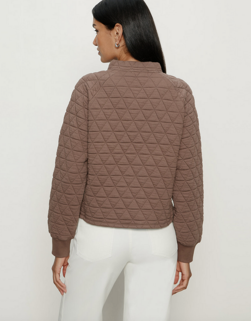 Sanctuary Quilted Button Up Popover