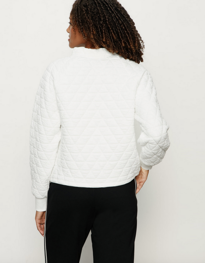 Sanctuary Quilted Button Up Popover